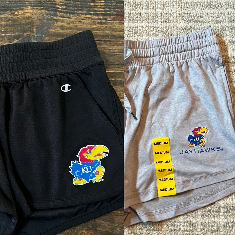 KU Kansas Jayhawks Soft shorts med